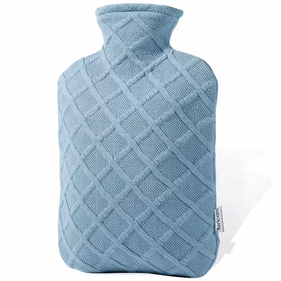 Cheapest Rubber Hot Water Bottle with Super Soft Plush Cover High Capacity Hot Water Bag