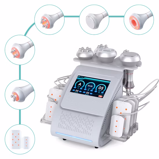 Portable 40K 80K Vacuum Cavitation Machine System RF Lipo Laser Fat Removal Health Care Body Slimming Weight Loss Beauty Equipment