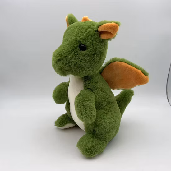 New Plush Pet Lovely Super Soft Cotton Stuffed Animal Pet Dragon Dinosaur Animals Toy for Girls Toddlers Kids