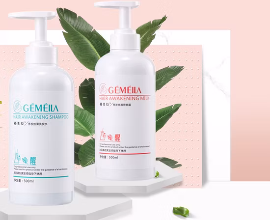 Set shampoo+balsamo per capelli estivi Mint Cool Set di prodotti riparati idratanti Set di vendita caldo Rice